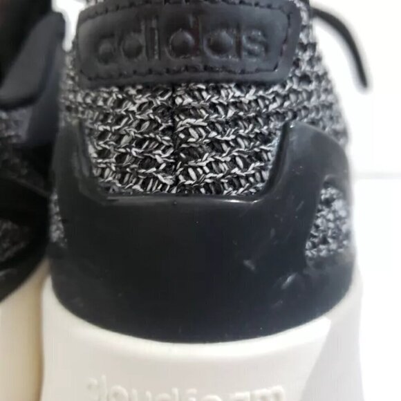 Adidas Ortholite Float Cloudfoam Black Running Sneaker Sz 9 - Picture 5 of 8